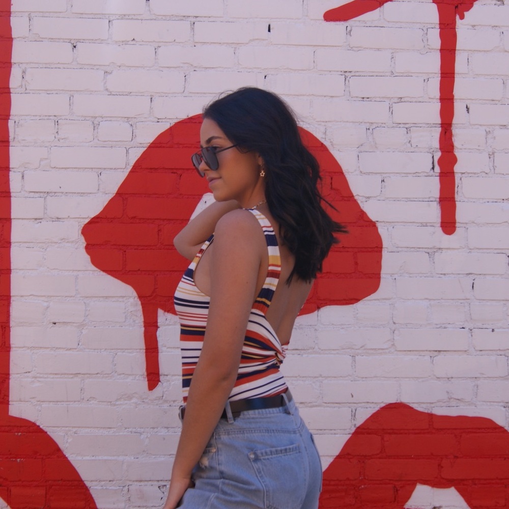 Stripe Bodysuit